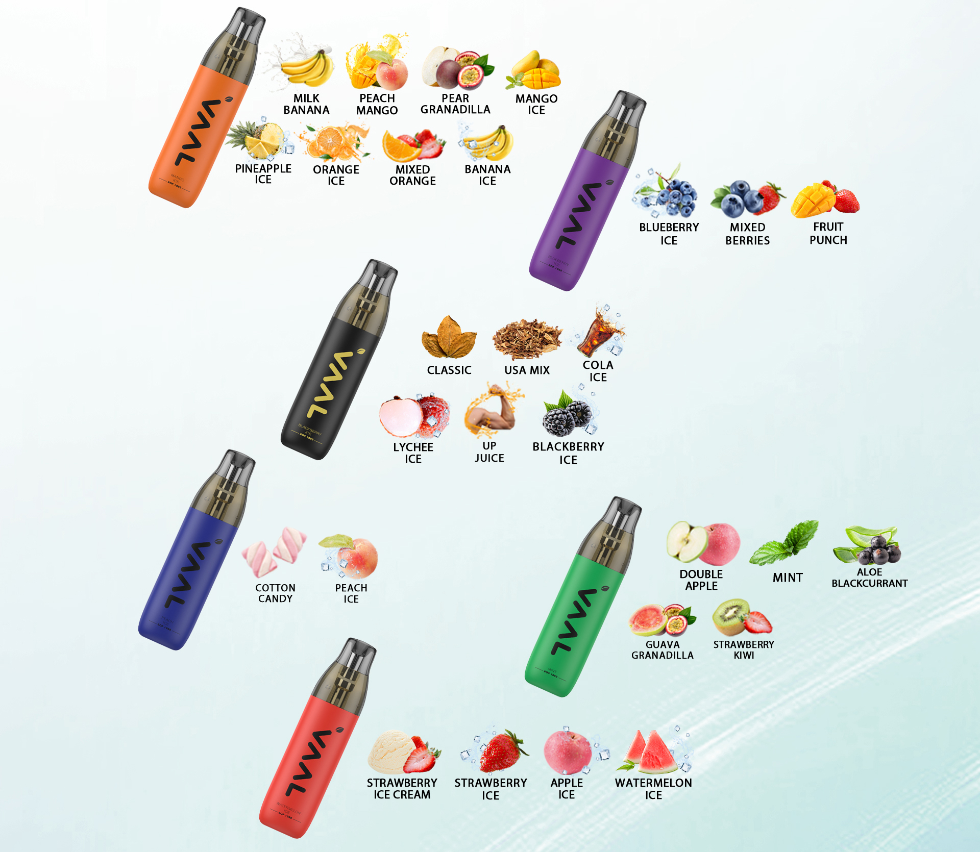 Vaal AOP1000, 2ml Disposable vape pod | VAAL Official Website Vaal AOP1000, 2ml Disposable vape pod | VAAL Official Website