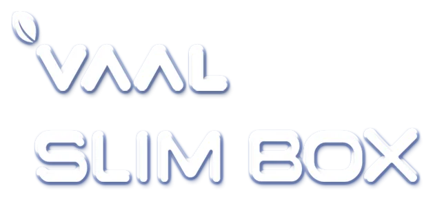 VAAL Slim Box brand slogan graphic